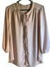 Pleione 100% Polyester Pink Blouse Size M - photo 1