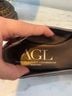 AGL Black Gray Flats Size EU 37 1/2 - photo 3