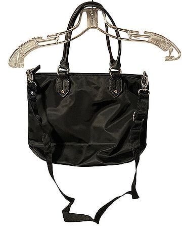 Dana Buchman Leather Tote (view 2)