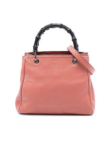 Gucci Small Calfskin Bamboo Shopper Satchel (view 1)