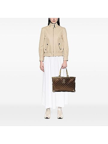 Gucci GG Satin Abbey D Ring Tote (view 2)