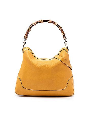 Gucci Calfskin Bamboo Diana Satchel (view 1)