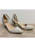Pashion Tweed Multi Color Ivory Black Heels Size 8 - photo 4