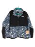 The North Face 100% Polyester Leopard Print Blue Black Fleece Size 3X - photo 2