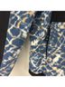 The North Face 100% Polyester Leopard Print Blue Black Fleece Size 3X - photo 12