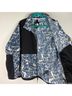 The North Face 100% Polyester Leopard Print Blue Black Fleece Size 3X - photo 5