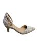 Pashion Tweed Multi Color Ivory Black Heels Size 8 - photo 1