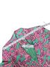 Alice + Olivia 98% Polyester 2% Elastane 100% Polyester Paisley Pink Green Blazer Size 2 - photo 7