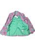 Alice + Olivia 98% Polyester 2% Elastane 100% Polyester Paisley Pink Green Blazer Size 2 - photo 4