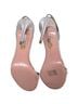 Aquazzura 100% Leather Silver Sandals Size EU 38 - photo 8