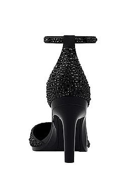 Pashion D’Orsay Coal Mixed Rhinestone Heels (view 2)