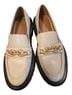 Tory Burch 100% Leather Black Ivory Flats Size 8 1/2 - photo 1