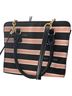 Tommy Hilfiger Black Pink Leather Tote One size - photo 2