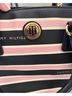 Tommy Hilfiger Black Pink Leather Tote One size - photo 4
