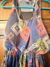 Love on a Hanger 100% Polyester Floral Multi Color Romper Size M - photo 5