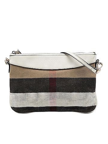 Burberry Mega Check Canvas Peyton Crossbody (view 1)