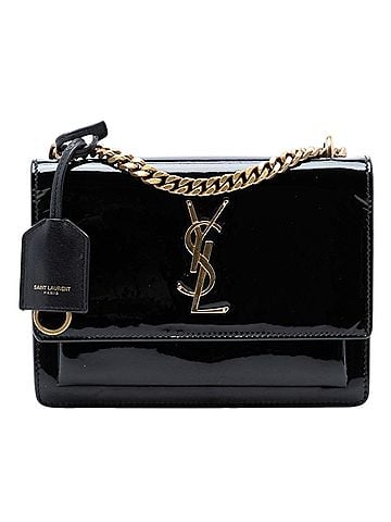 Saint Laurent Small Patent Monogram Sunset Crossbody (view 1)