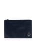 Prada 100% Leather Blue Saffiano Voyage Document Holder One size - photo 1