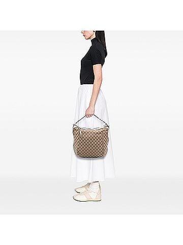 Gucci GG Canvas Bamboo Bar Hobo (view 2)