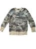 Banana Republic Camo Gray Ivory Pullover Sweater Size M - photo 1