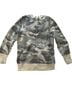 Banana Republic Camo Gray Ivory Pullover Sweater Size M - photo 2