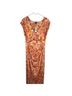 AFRM Floral Orange Casual Dress Size 2X - photo 1