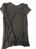 Worthington Gray Short Sleeve Blouse Size L - photo 1