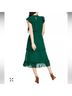 CeCe Solid Green Casual Dress Size XS - photo 5