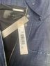 Elie Tahari 100% Cotton 100% Polyester Color Block Blue Jacket Size M - photo 9