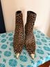 Michael Kors Animal Print Brown Black Ankle Boots Size 8 1/2 - photo 4