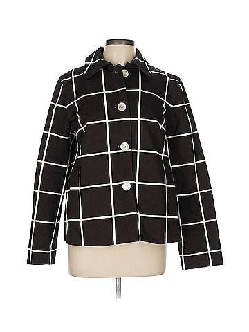 Lauren by Ralph Lauren Windowpane Plaid Swing Jacket (view 1)
