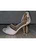 Naturalizer White Heels Size 8 - photo 5