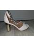 Naturalizer White Heels Size 8 - photo 4