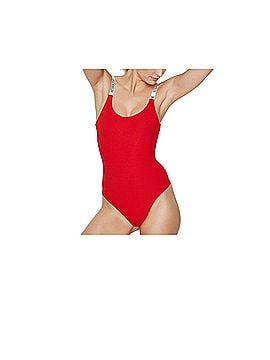 Victoria's Secret PINK X LoveShackFancy Logo Ribbed Body Suit Bodysuit (view 1)