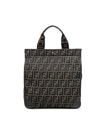 Fendi Zucca Canvas Shopping Tote (view 1)