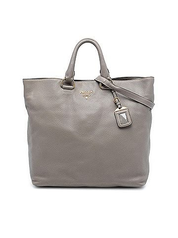 Prada Vitello Daino Open Convertible Tote (view 1)