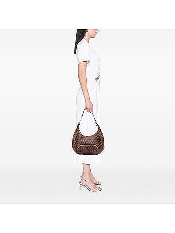 Fendi Zucchino Canvas Chef Pocket Hobo (view 2)
