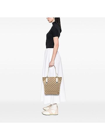 Gucci GG Canvas Charmy Tote (view 2)