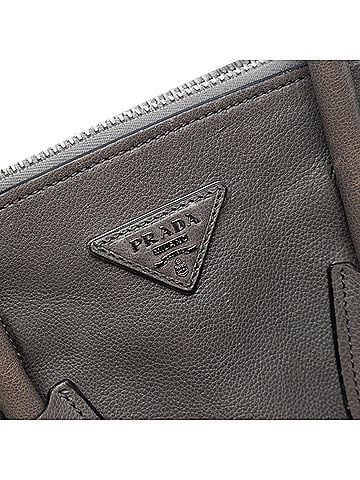 Prada Small Glace Calf Twin Pocket Satchel (view 2)