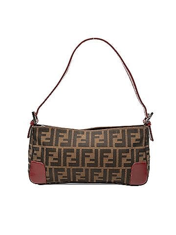 Fendi Zucca Canvas Shoulder Bag (view 1)