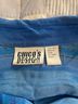 Chico's 100% Silk Stripes Blue Button-Down Shirt Size M - photo 3