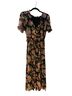 DÔEN Floral Green Casual Dress Size 6 - photo 1