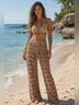 PQ Swim 100% Polyamide Tan Casual Pants Size XS - photo 6