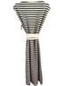 SPANX Stripes White Black Casual Dress Size L - photo 2
