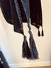 Johnny Was 100% Linen Black Top Size M - photo 6