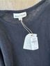 Johnny Was 100% Linen Black Top Size M - photo 3