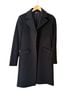 Brooks Brothers 100% Wool Print Black Coat Size 2 (petite) - photo 2