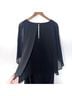 City Chic 96% Polyester 4% Elastane 100% Polyester 97% Polyester 3% Elastane Solid Black Jumpsuit Size 14 - photo 6