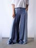 TWP 100% Hemp Blue Casual Pants Size 4 - photo 3