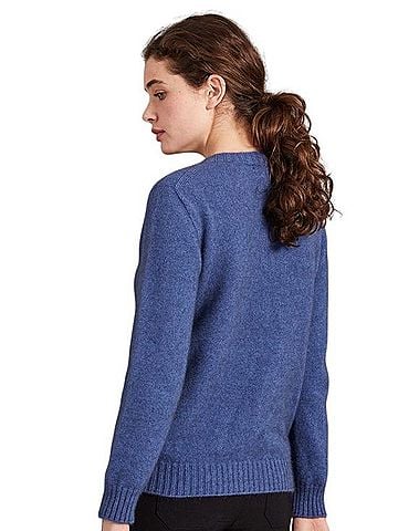 McDONALD Possum Merino Crewneck Sweater Wool Pullover Sweater (view 2)
